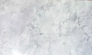 Super White marble slab installation in Allenstown, NH kitchen remodel